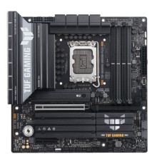 ASUS TUF GAMING B860M-PLUS (Socket 1851, ATX, 4xDDR5(256GB), DP/HDMI/1 x Type-С supports DP, 1xPCIe 5.0x16/1xPCIe 4.0x1, 1xLAN(2.5GbE), 4xSATA 6Gb/s, 3xM.2,1xType-C, 5xUSB 3.2, 2xUSB 2.0)