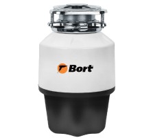 Bort Измельчитель пищевых отходов ALLIGATOR XL {Мощность 7500 Вт; Щум 50, Объем камеры 1400 мл; Мощность л.с. 1 Размер 252х184 мм; 6,85 кг; 27 x 20,5 x 35,5; гарантия 2 г} [93418002]