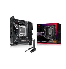 ASUS ROG STRIX B850-I GAMING WIFI (Socket AM5, mITX, 2xDDR5(128GB), HDMI/USB 10Gbps, 1xPCIe 5.0x16/1xLAN (2.5GbE), Wi-Fi 7, 2xSATA 6Gb/s, 2xM.2, 2xType-C, 4xUSB 3.2, 2xUSB 2.0)