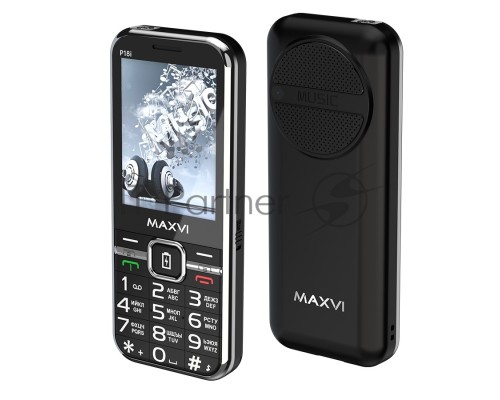Мобильный телефон Maxvi P18i черный