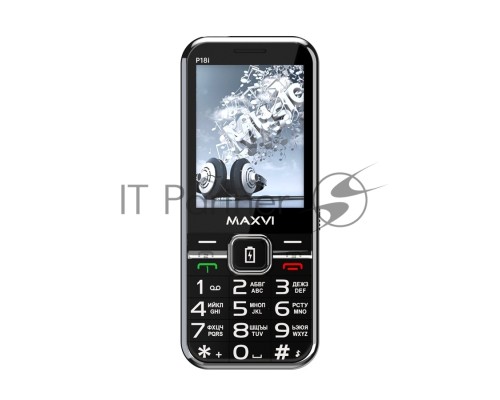 Мобильный телефон Maxvi P18i черный