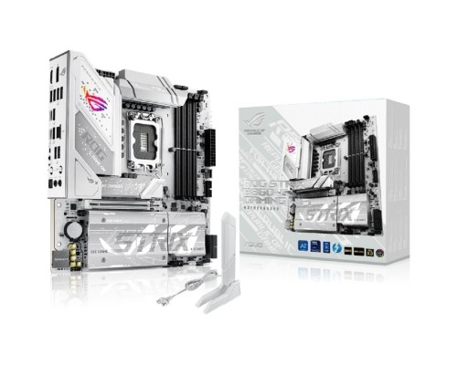 [Материнская плата] ASUS ROG STRIX B860-G GAMING WIFI (Socket 1851, mATX, 4xDDR5(256GB), DP/HDMI 2.1, 1xPCIe 5.0x16, 1xLAN(2.5GbE), Wi-Fi, BT, 4xSATA 6Gb/s, 4xM.2, Thunderbolt, 1xType-C, 5xUSB 3.2, 4xUSB 2.0)
