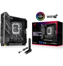 ASUS ROG STRIX B860-I GAMING WIFI (Socket 1851, mITX,  2xDDR5(128GB), DP/HDMI, 1xPCIe 5.0x16, 1xLAN(2.5GbE), Wi-Fi, BT, Thunderbolt 4, 4xSATA 6Gb/s, 2xM.2, 2xType-C, 4xUSB 3.2, 2xUSB 2.0)