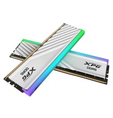 A-data DDR5 2x16GB 6000MHz AX5U6000C3416G-DTLABRWH XPG Lancer RGB RTL PC5-48000 CL34 DIMM 288-pin 1.35В kit dual rank с радиатором Ret
