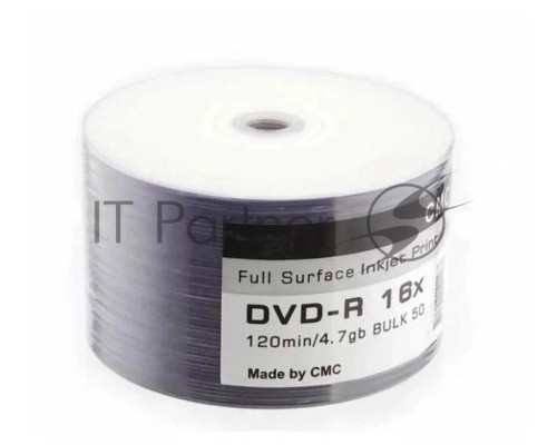 Диски CMC DVD-R 4,7 GB 16x Bulk/50 Full Ink Print 