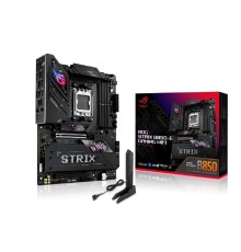 ASUS ROG STRIX B850-E GAMING WIFI (Socket AM5, ATX, 4xDDR5(256GB), DP/HDMI/USB4, 1xPCIe 5.0x16/1xPCIe 4.0x16, 1xLAN (5GbE), Wi-Fi 7, BT, 4xSATA 6Gb/s, 5xM.2, 2xType-C, 6xUSB 3.2, 4xUSB 2.0)