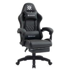 Игровое кресло Bora Тем.серый,класс 4,PU,подножка DEFENDER (64024)