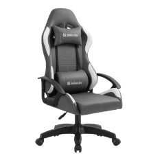 Игровое кресло Chromos Серый/Белый,класс 2,PU DEFENDER (64675)