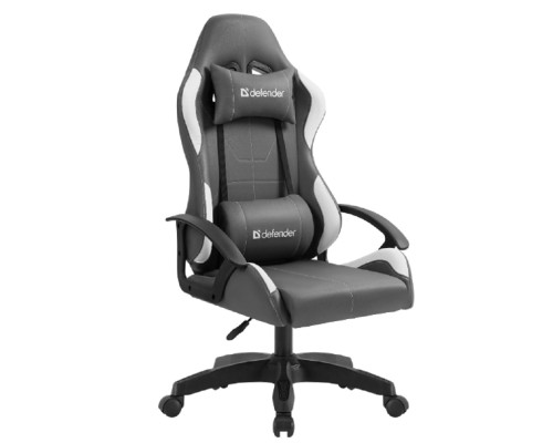 [Офисные кресла] Игровое кресло Chromos Серый/Белый,класс 2,PU DEFENDER (64675)