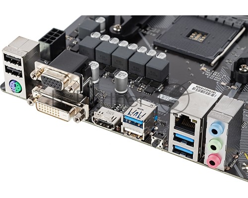 Материнская плата Gigabyte A520M S2H (V1.3) Soc-AM4 AMD A520 2xDDR4 mATX AC`97 8ch(7.1) GbLAN RAID+VGA+DVI+HDMI