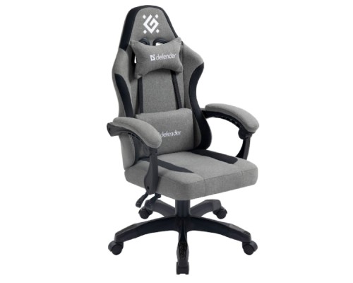[Офисные кресла] Игровое кресло Lumen Серый/черн.,класс 4,ткань DEFENDER (64027)