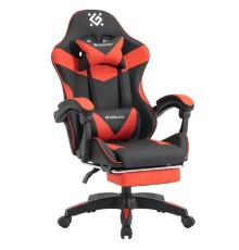 Игровое кресло Tornado Чер/крас,класс3,PU,подножка DEFENDER (64057)