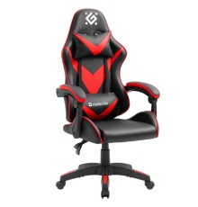 Игровое кресло xCom Черный/Красный,класс 4,PU DEFENDER