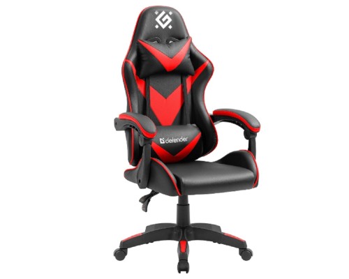 [Офисные кресла] Игровое кресло xCom Черный/Красный,класс 4,PU DEFENDER