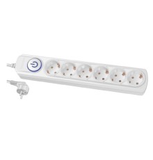 Ippon Сетевой фильтр BK-6-EU-5-16-W, 5м, белый (1804847)