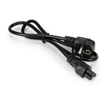 Exegate EX297818RUS Кабель питания ноутбуков ExeGate Special PC5-7,5S (Евровилка Schuko->C5, 3*0.75mm2, CCA, черный, 0.75м)