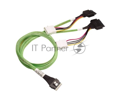 Кабель ACD-60005-ZC Slimline SASx8 (SFF8654) -to- 2x U.2 Direct, 1M, (аналог Broadcom 05-60005-00) {80}