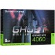 Видеокарта Gainward RTX4060 GHOST OC 8GB GDDR6 128bit 3-DP HDMI