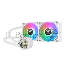 Система водяного охлаждения Thermaltake TH240 V2 Ultra Snow ARGB Soc-AM5/AM4/1200/1700/1851 белый 4-pin 25.8dB Al+Cu LCD Ret (CL-W404-PL12SW-A)
