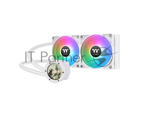 Система водяного охлаждения Thermaltake TH240 V2 Ultra Snow ARGB Soc-AM5/AM4/1200/1700/1851 белый 4-pin 25.8dB Al+Cu LCD Ret (CL-W404-PL12SW-A) Система водяного охлаждения Thermaltake TH240 V2 Ultra Snow ARGB Soc-AM5/AM4/1200/1700/1851 белый 4-pin 25.8dB Al+Cu LCD Ret (CL-W404-PL12SW-A)