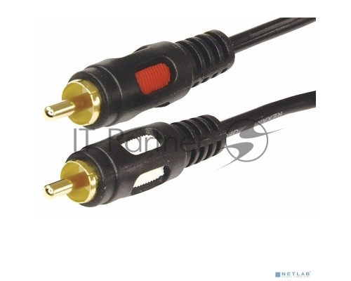Шнур Rexant (17-0148) 2RCA Plug - 2RCA Plug 10М (GOLD)