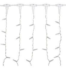 Neon-Night (235-316-6) Гирлянда Светодиодная Занавес 2Х1,5М 192 Led Теплый Белый Прозрачный Пвх Ip65 Эффект Мерцания 230В Нужен Блок 303-500-1