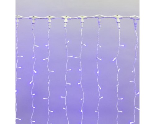 [Новогодние светоукрашения] Neon-Night (235-113_) Гирлянда Светодиодная Занавес 2Х1,5М 360 Led Синий Белый Пвх Ip54 Постоянное Свечение 230В Блок В Комплекте