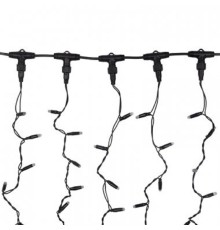 Neon-Night (235-123_) Гирлянда Светодиодная Занавес 2Х1,5М 360 Led Синий Черный Пвх Ip54 Свечение С Динамикой 230В Блок В Комплекте