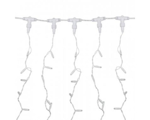 [Новогодние светоукрашения] Neon-Night (235-366) Гирлянда Светодиодная Занавес 2Х3М 600 Led Теплый Белый Белый Пвх Ip65 Эффект Мерцания 230В Нужен Блок 303-500-1