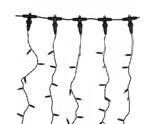 [Новогодние светоукрашения] Neon-Night (235-143_) Гирлянда Светодиодная Занавес 2Х3М 760 Led Синий Черный Пвх Ip54 Постоянное Свечение 230В Блок В Комплекте