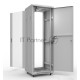 Шкаф серверный NTSS Премиум NTSS-R47U60100GS, напольный 47U 600x1000мм пер.дв.стекл металл 900кг серый 2210мм IP20