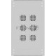 Шкаф серверный NTSS Премиум NTSS-R47U60100GS, напольный 47U 600x1000мм пер.дв.стекл металл 900кг серый 2210мм IP20