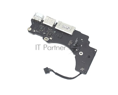 Плата I/O с разъемами USB HDMI SDXC MacBook Pro 13 Retina A1502 Late 2013 Mid 2014 661-8312 820-3539