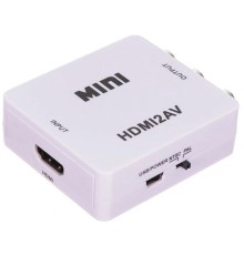 Rexant (17-6931) Конвертер HDMI на 3 RCA, пластик, белый