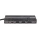 Док-станция HIPER Docking station USB-C HUB 11in1 (1*USB-C 100W PD, 2*HDMI 4K@60Hz, 1*DP 4K@60Hz, 2*USB-A 3.0 (5Gbps data), 1*USB-C 3.0 (5Gbps data), 1*microSD, 1*SD, 1*3.5mm audio, 1*RJ45 Gb)
