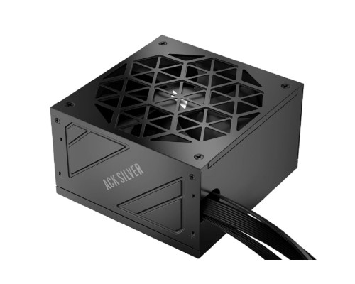[Блок питания ] 1STPLAYER Блок питания  ACK SILVER 750W Black / ATX 3.1, APFC, 80 PLUS Silver, Double Forward, DC-DC, full Teapo caps, 140mm fan, non-modular / HA-750BA7-BK