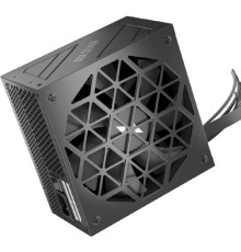 1STPLAYER Блок питания  ACK SILVER 850W Black / ATX 3.1, APFC, 80 PLUS Silver, Double Forward, DC-DC, full Teapo caps, 140mm fan, non-modular / HA-850BA7-BK