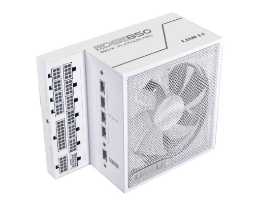 [Блок питания] Lian Li  Блок питания  EG0850 / White / ATX 3.1, 850W, 80 PLUS Platinum, PCIe 5.1, APFC, USB HUB, 120mm FDB Fan, Fully Modular / G9P.EG0850.WE00.RU