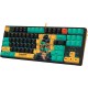 Клавиатура A4Tech Bloody AT87 Renegade механическая черный/зеленый USB for gamer LED