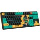 Клавиатура A4Tech Bloody AT87 Renegade механическая черный/зеленый USB for gamer LED