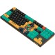 Клавиатура A4Tech Bloody AT87 Renegade механическая черный/зеленый USB for gamer LED