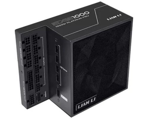 [Блок питания] Lian Li  Блок питания  EG1000 / Black / ATX 3.1, 1000W, 80 PLUS Platinum, PCIe 5.1, APFC, USB HUB, 120mm FDB Fan, Fully Modular / G9P.EG1000.BE00.RU
