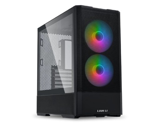 [Корпус] Lian Li Корпус Lancool 207 / Black / Mid-Tower, TG / 2x 140mm ARGB + 2x 120mm non LED fans inc. / G99.LAN207RX.10RS