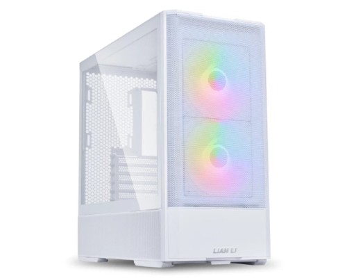 [Корпус] Lian Li Корпус Lancool 207 / White / Mid-Tower, TG / 2x 140mm ARGB + 2x 120mm non LED fans inc. / G99.LAN207RW.10RS