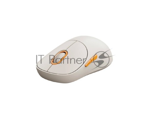 Мышь беспроводная Xiaomi Wireless Mouse 3 белый, 1200 dpi, радиоканал, Bluetooth, USB, кнопки - 5