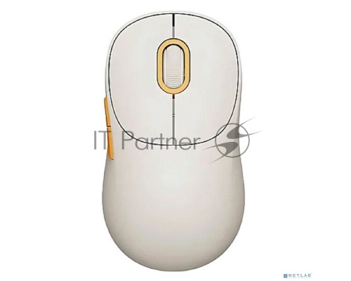 Мышь беспроводная Xiaomi Wireless Mouse 3 белый, 1200 dpi, радиоканал, Bluetooth, USB, кнопки - 5