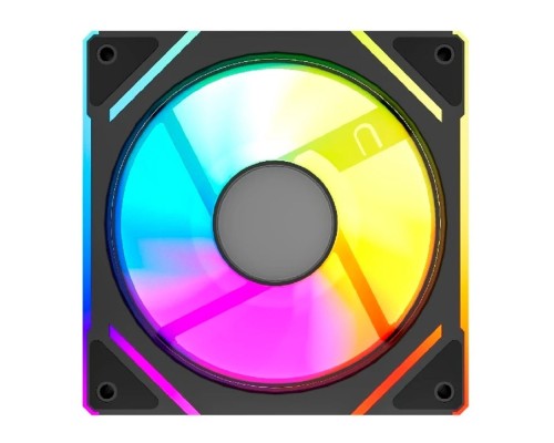 [Вентиляторы] Powercase Вентилятор (M61-12 ARGB) Black 120x120x25mm (PWM, 100шт./кор, 4pin PWM (M+F)+ 3pin ARGB (M+F), 600-1500±10% об/мин) Bulk