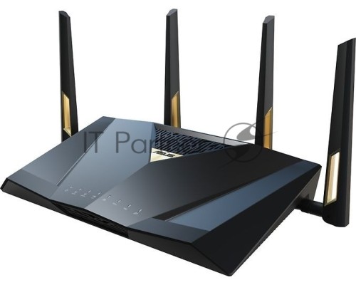 Маршрутизатор ASUS RT-BE88U, черный/желтый, 90IG08V0-MO3N0V