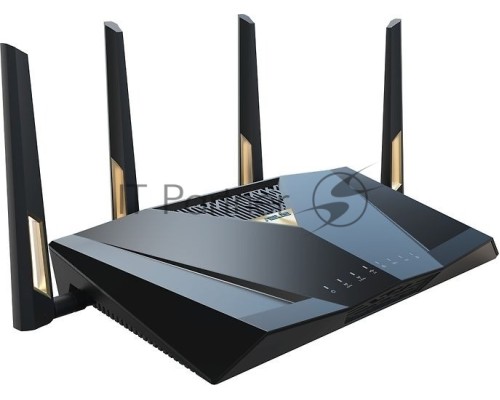 Маршрутизатор ASUS RT-BE88U, черный/желтый, 90IG08V0-MO3N0V