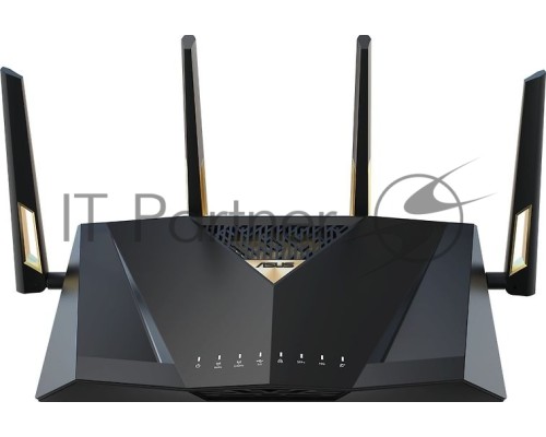 Маршрутизатор ASUS RT-BE88U, черный/желтый, 90IG08V0-MO3N0V